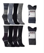 Kirkland Signature 4 Pair Merino Wool Crew Socks Women&#39;s Blue or Purple NWT - $17.80