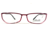 Silhouette Eyeglasses Frames SPX 1511 40 6054 Black Clear Pink Wrap 52-1... - $69.98