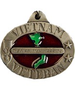 Vietnam Veteran Enamel Keychain - £20.33 GBP