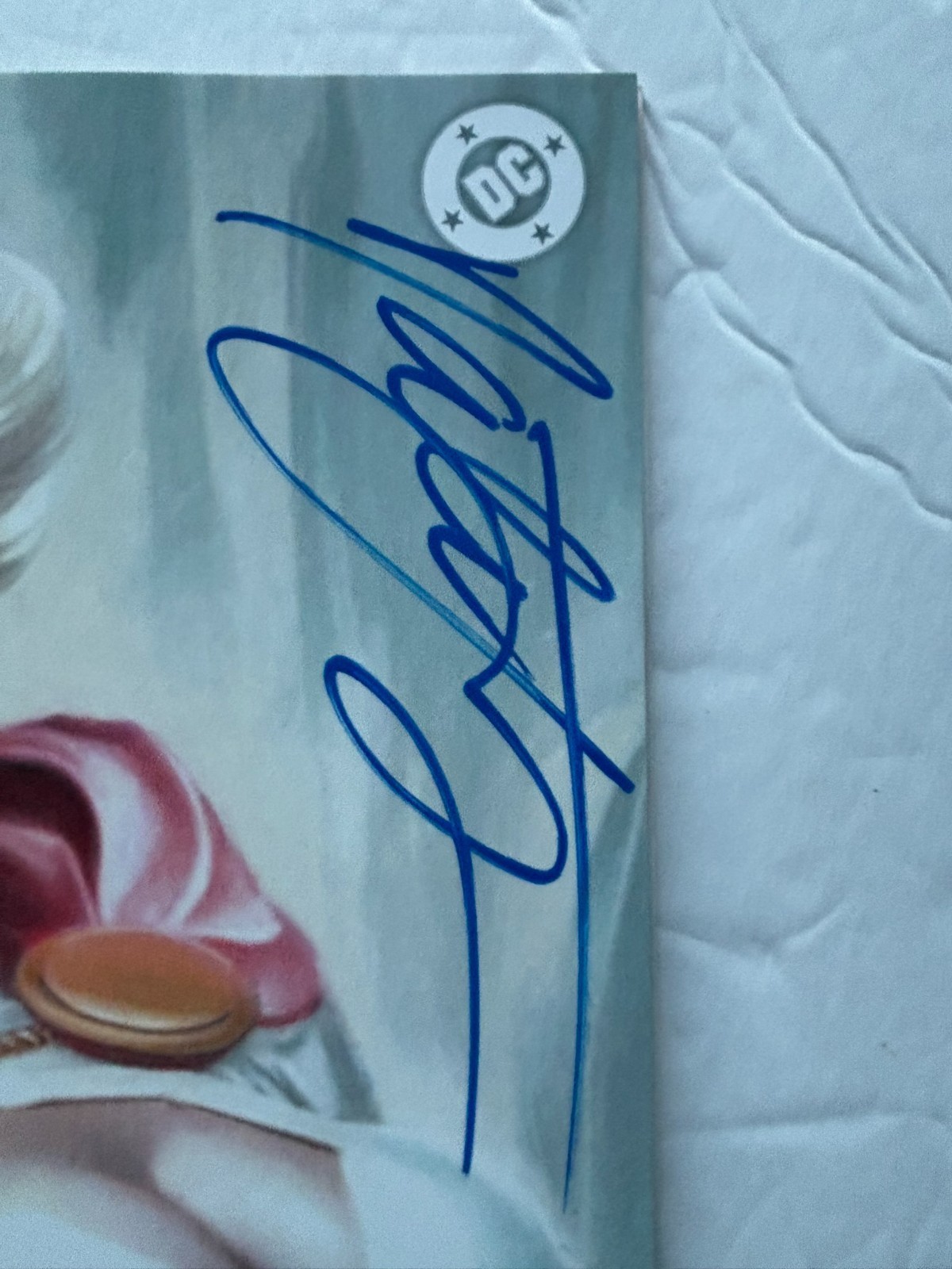 2025 DC Comics Action Comics Natali Sanders Exclusive Virgin Variant #1 Signed Item image 5