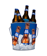 Bud Light Signature Pail Style Beer Bucket - New - £23.35 GBP