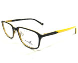 Arnette Brille Rahmen MOD.6082 647 Schwarz Gelb Quadratisch Voll Felge 5... - $51.05