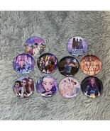 Set of 10 Kpop Demon Hunters 2.25inch Pin Set - $328.62 MXN