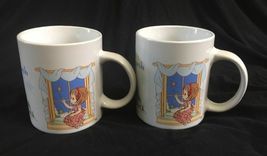 Precious Moments Peace On Earth Holiday Mugs Sherwood Lot of 2 Christmas 2009 image 2