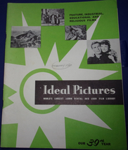 Vintage Ideal Pictures Motion Picture Library For Theaters 1960 - £10.35 GBP