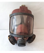 Vintage Full-Face Red Rubber Gas Mask Avon Protection For Decor or Cospl... - $69.29