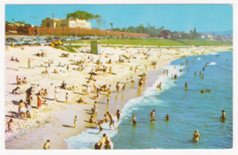 Vtg Postcard-Pleasure Pier-Redondo Beach CA-Crowded Beach-Landscape-Chrome-CA5 - £5.79 GBP