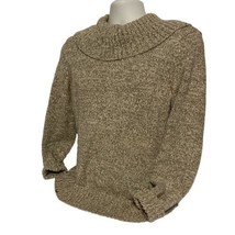 LRL Ralph Lauren Women’s Knit Cable Sweater Green Label Vintage Large - £19.96 GBP