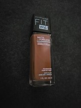 Maybelline Fit Me Matte+ Poreless Liquid Foundation Makeup 368 Deep Gold... - £10.05 GBP