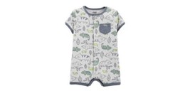 Child of Mine by Carter's Size 18 Months Baby Boy Gray Chameleon One Piece - $12.82