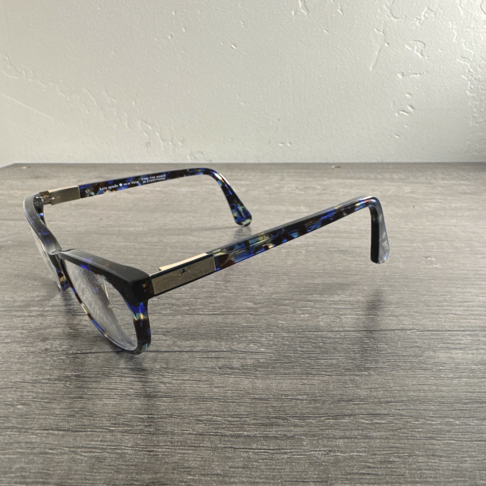 Kate Spade Eyeglasses AMELINDA JBW Blue Silver Tortoise FRAMES ONLY 50-15-140 Item image 4