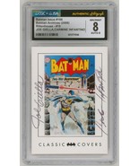 CGC JSA SS 8 SIGNED Carmine Infantino &amp; Joe Giella Batman #166 Archives ... - €135,91 EUR