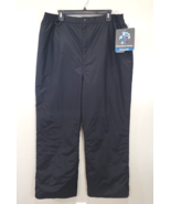 Rawik Mens Pants Ridge Ski Snow Pants Outdoor Black Casual Zip Sz 2XL New - $23.70