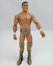 2011 Mattel WWE Alberto Del Rio 7&quot; Action Figure Gold Wrestling Gear - £12.51 GBP