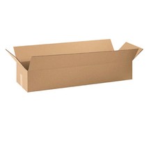 Corrugated Boxes 34x10x6 Uline S4670 Bundle Of 20 Shipping Boxes - $23.67