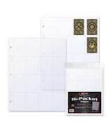 1 pack of 20 BCW 1 ¾”  x 2 ⅝”  Card 16-Pocket Top Loading Pro Binder Pages - €13,56 EUR