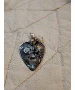 Vintage Jim Dunlop Guitar Pick 1&quot; X 1.5&quot; M Faux Pearls Attached - $188.77 MXN
