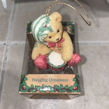 New 1999 Cherished Teddies Christmas Ornament Drummer Boy Bear with Drum - £6.19 GBP