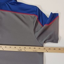 TX3 Cool Cubs TWPL Men's Gray & Blue Short Sleeve Polo Shirt Embroidered Logo L image 15