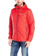 Columbia Tumalt Creek Hooded Omni Heat Red Insulated Jacket $160 NWT! XL - £77.31 GBP