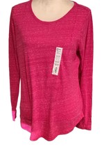 New Misses Sonoma The Everyday Lightweight Long Sleeve Tee Shirt Women&#39;s... - $12.06