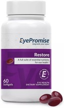 EyePromise Restore Supplement - 60 Softgel Capsules Containing Lutein Vitamin - £19.34 GBP