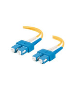 C2G 12505 3M FIBER OPTIC SMF SC/SC 9/125 DUPLEX PVC PATCH CABLE - $85.58 CAD