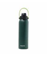 Aquatix Double Wall Insulated 32 Ounce Fern Green Bottle with Removable ... - £21.76 GBP