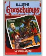 GooseBumps 4 Say Cheese and Die R L Stine Young Adult Horror - $9.89