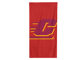 Central Michigan Chippewas NCAAF Beach Bath Towel Swimming Pool Holiday  Gift - $22.99+