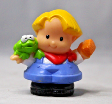 Mattel 2005 Little People Blonde Boy with Frog and Brush Kids Toy - £2.24 GBP