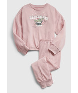 GAP Star Wars The Child Baby Yoda Pink Christmas Pajama Set for Girls Sz... - £22.58 GBP