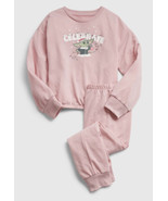 GAP Star Wars The Child Baby Yoda Pink Christmas Pajama Set for Girls Sz... - €24,53 EUR