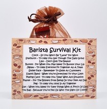 Barista Survival Kit - Fun, Novelty Gift &amp; Greetings Card Alternative - £6.57 GBP