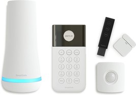 Simplisafe 5 Pc\. Wireless Home Security System - Optional 24/7 Professional - £207.80 GBP