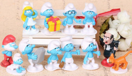 Lot Of 12 Smurfs Smurfs Smurfs Figures Rare NEW- Show Original Title Origina... - £24.29 GBP