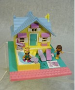 VINTAGE 1993 BLUEBIRD POLLY POCKET POOL HOUSE 100% COMPLETE! VERY NICE - £28.31 GBP