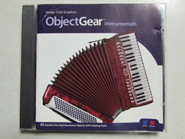 Adobe Object Gear Instrumentals 1997 Clipart Cd 85 Royalty Free Images W/CODE - $24.26