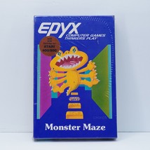 SEALED Vintage Epyx Computer Games Monster Maze Atari 400 800 Complete - £138.14 GBP
