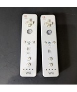 Genuine Nintendo Wii Wireless Remote Controllers OEM (Lot of 2) Tested W... - $49.65