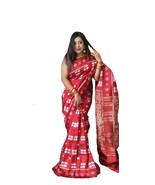 Handloom Silk khandua bridal party Saree for Women, Odisha Sambalpuri Ha... - $395.01