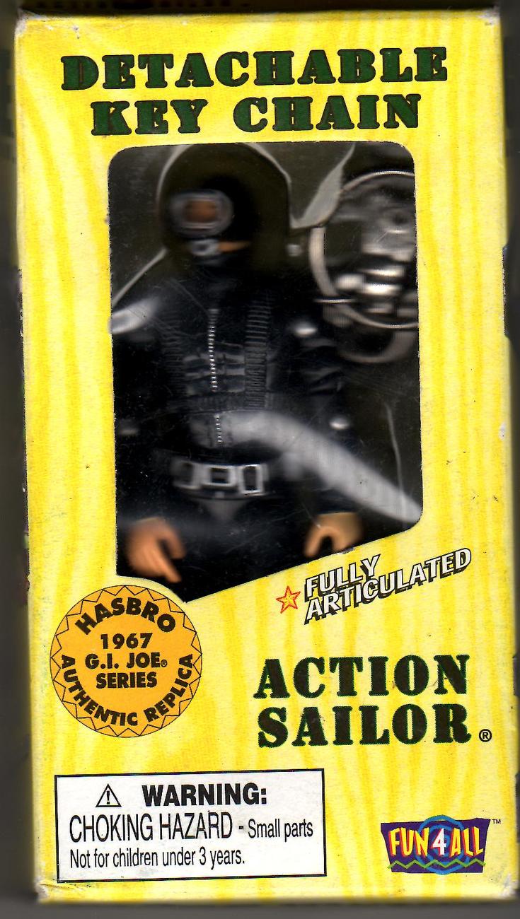 Keychain - G I Joe Action Sailor - $6.90