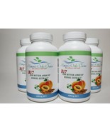 4 PK100% Organic Vitamin B17 600mg from Natural Bitter Apricot Kernel Se... - $124.53 CAD