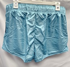 Women's Large Alive Magnetics Athletic Running Shorts Aqua Blue image 2