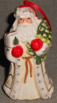 Spode Christmas Tree Pattern Santa Claus Ornament w/Box - £17.98 GBP