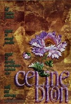 Celine Dion Affiche Soul Attorneys Mint Offset Violet Fleur August 28 29... - $67.22