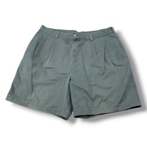 Vintage Haggar Shorts Size 38 W38&quot;xL7.5&quot; Men&#39;s Chino Shorts Casual Prepp... - £24.19 GBP