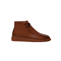 Men's TAYNO Wallabee Chukka Boots Smooth Leather Light Weight Mojave L Cognac image 9