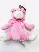Calplush  Pink Pig Stuffed Animal 7” With Tag - £6.97 GBP