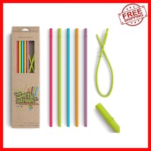 Flexible and Durable Multicolor Silicone Straws for 24-40 oz Tumblers - ... - $29.09